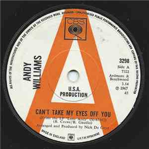 Andy Williams - Can't Take My Eyes Off You album flac