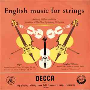 Anthony Collins  Conducting Members Of The New Symphony Orchestra - English Music For Strings album flac
