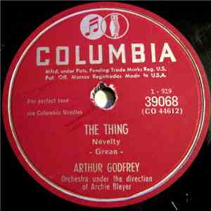 Arthur Godfrey - The Thing / Yea - Boo album flac