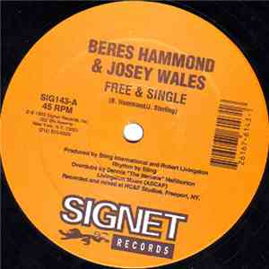 Beres Hammond & Josey Wales / Beres Hammond - Free & Single / Sweetness album flac