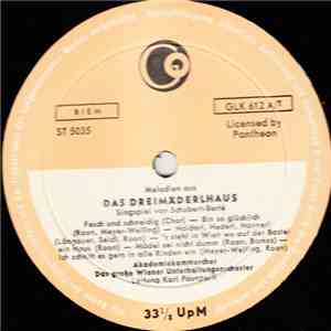 Berté, Schubert, Akademiekammerchor, Das Große Wiener Unterhaltungsorchester, Karl Pauspertl - Melodien Aus Das Dreimäderlhaus album flac
