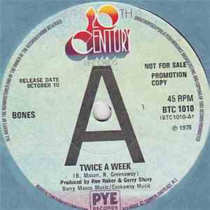 Bones - Twice A Week album flac