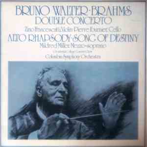 Brahms - Walter, Francescatti, Fournier, Mildred Miller, Columbia Symphony Orchestra - Double Concerto album flac