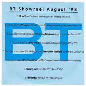 BT - BT Showreel August '98 album flac