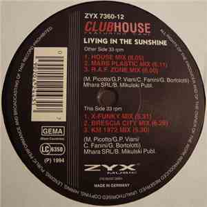 Clubhouse Featuring Carl - Living In The Sunshine album flac