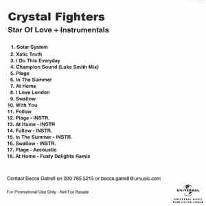 Crystal Fighters - Star Of Love + Instrumentals album flac