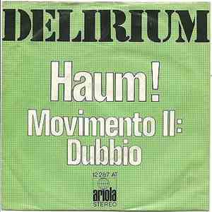 Delirium  - Haum / Movimento II: Dubbio album flac
