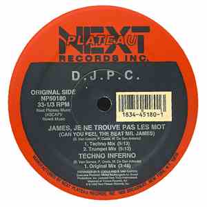 D.J.P.C. - James, Je Ne Trouve Pas Les Mots (Can You Feel The Beat Mr. James) album flac
