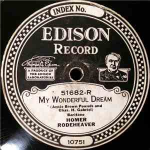 Homer Rodeheaver - My Wonderful Dream / Good-Night And Good-Morning album flac