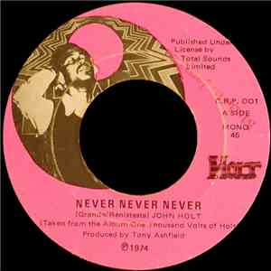 John Holt - Never Never Never / I'd Love You To Want Me album flac