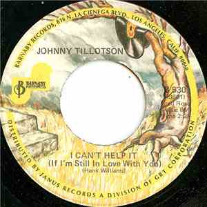 Johnny Tillotson - I Can't Help It (If I'm Still In Love With You) album flac