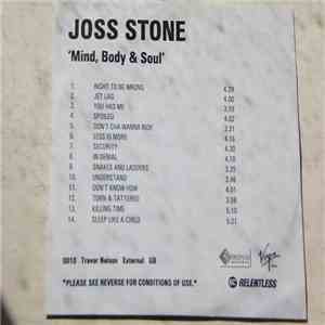 Joss Stone - Mind, Body & Soul album flac