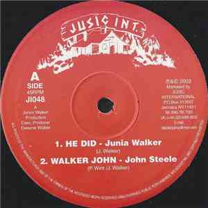 Junia Walker / John Steele - He Did / Walker John album flac