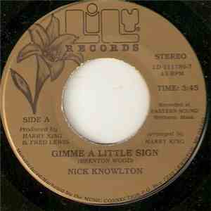 Nick Knowlton - Gimme A Little Sign album flac