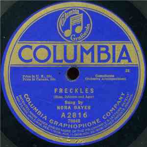 Nora Bayes - Freckles / Ev'rybody Calls Me Honey album flac