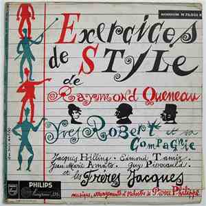 Raymond Queneau / Yves Robert Et Sa Compagnie, Les Frères Jacques - Exercices De Style album flac