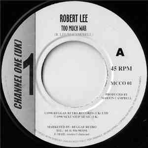 Robert Lee  - Too Much War album flac