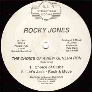 Rocky Jones - The Choice Of A New Generation album flac