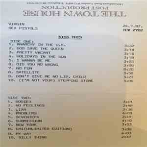 Sex Pistols - Kiss This album flac