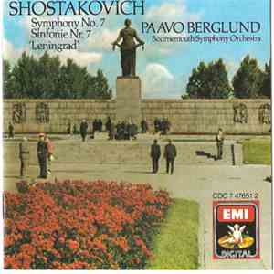 Shostakovich, Bournemouth Symphony Orchestra, Paavo Berglund - 'Leningrad' Symphony album flac