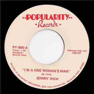 Sonny Rich  - I'm A One Woman's Man album flac