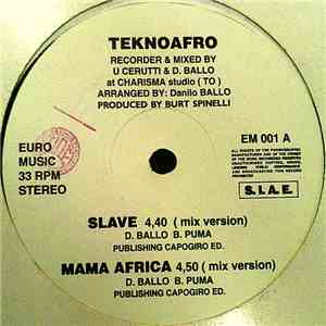 Teknoafro - Slave album flac