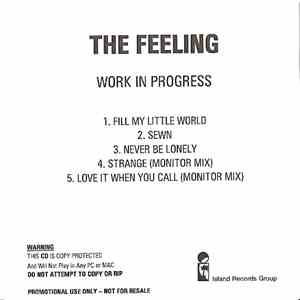 The Feeling - Work In Progress album flac