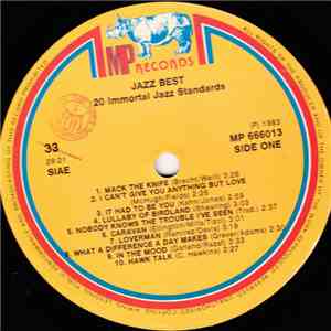 Various - Jazz Best (20 Immortal Jazz Standards) album flac