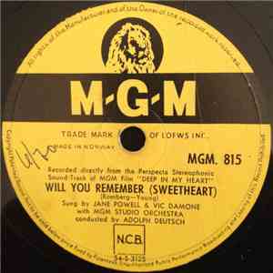 Various - Will You Remember (Sweetheart) album flac