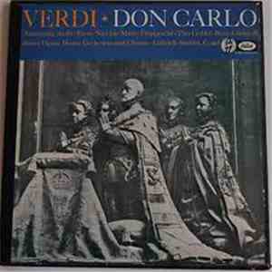 Verdi, Antonietta Stella, Elena Nicolai, Mario Filippeschi, Tito Gobbi, Boris Christoff, Rome Opera House Orchestra, Rome Opera House Chorus, Gabriele Santini  - Don Carlo album flac