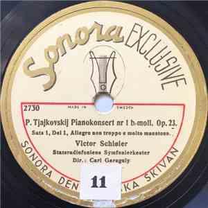 Victor Schiøler, Statsradiofoniens Symfoniorkester Dir.: Carl Garaguly - Pianokonsert Nr 1 B-moll, Op. 23 album flac