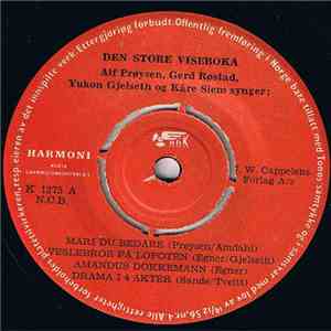 Alf Prøysen / Gerd Røstad / Yukon Gjelseth / Kåre Siem / Thorbjørn Egner - Den Store Viseboka album flac