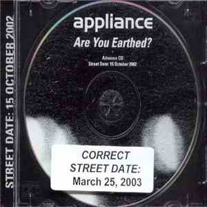 Appliance - Are You Earthed? album flac