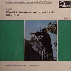 Bach - Basler Kammerorchester, Paul Sacher - Brandenburgische Konzerte Nr.4, 5, 6 album flac