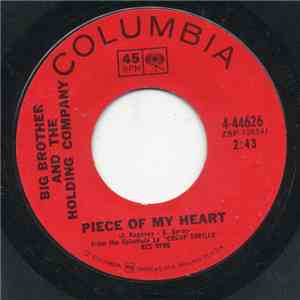 Big Brother And The Holding Company - Piece Of My Heart / Turtle Blues album flac