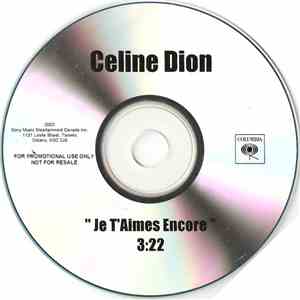 Celine Dion - Je T'aimes Encore album flac