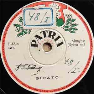 Fülöp Máténé Gál Ilona Özv., Potuska Jánosné Fülöp Ilona - Sirató / Sirató album flac
