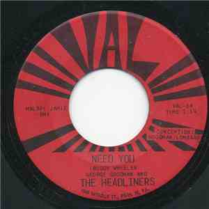 George Goodman And The Headliners - Need You / Starlight And Moonbeams album flac