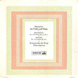 Gioconda De Vito, Tito Aprea - Sonatas For Violin And Piano album flac