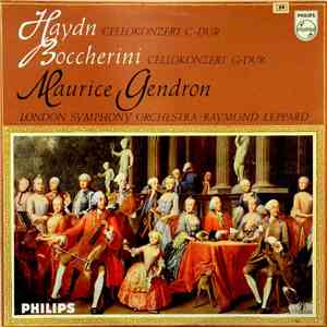 Haydn / Boccherini - Maurice Gendron Cello / Raymond Leppard, The London Symphony Orchestra - Cello Concertos album flac