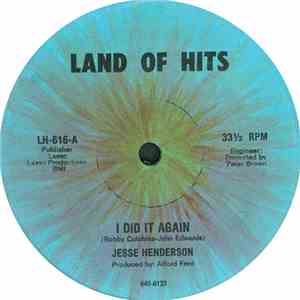 Jesse Henderson - I Did It Again album flac