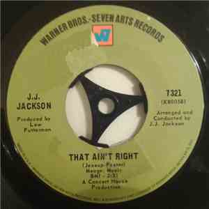 J.J. Jackson - That Ain't Right / Four Walls album flac