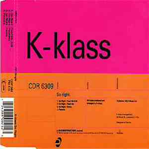 K-Klass - So Right album flac