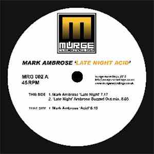 Mark Ambrose - Late Night Acid album flac