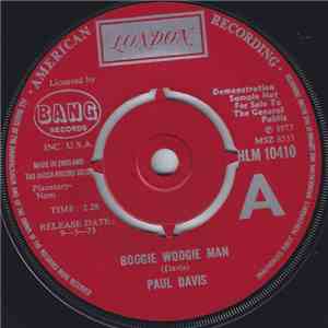 Paul Davis  - Boogie Woogie Man album flac