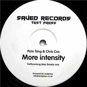 Pete Tong & Chris Cox - More Intensity album flac