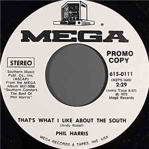 Phil Harris - That's What I Like About The South album flac