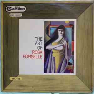 Rosa Ponselle - The Art Of Rosa Ponselle album flac