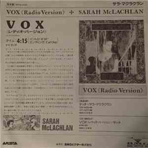Sarah McLachlan - Vox album flac