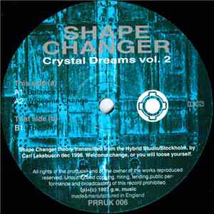 Shape Changer - Crystal Dreams Vol.2 album flac